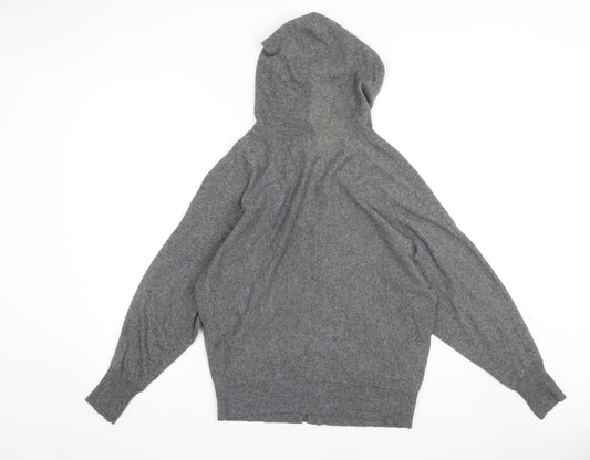Mint Velvet Women's Grey Full Zip Hoodie Size 10