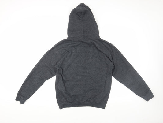 Grey Edinburgh Scotland Hoodie Men XS Pullover