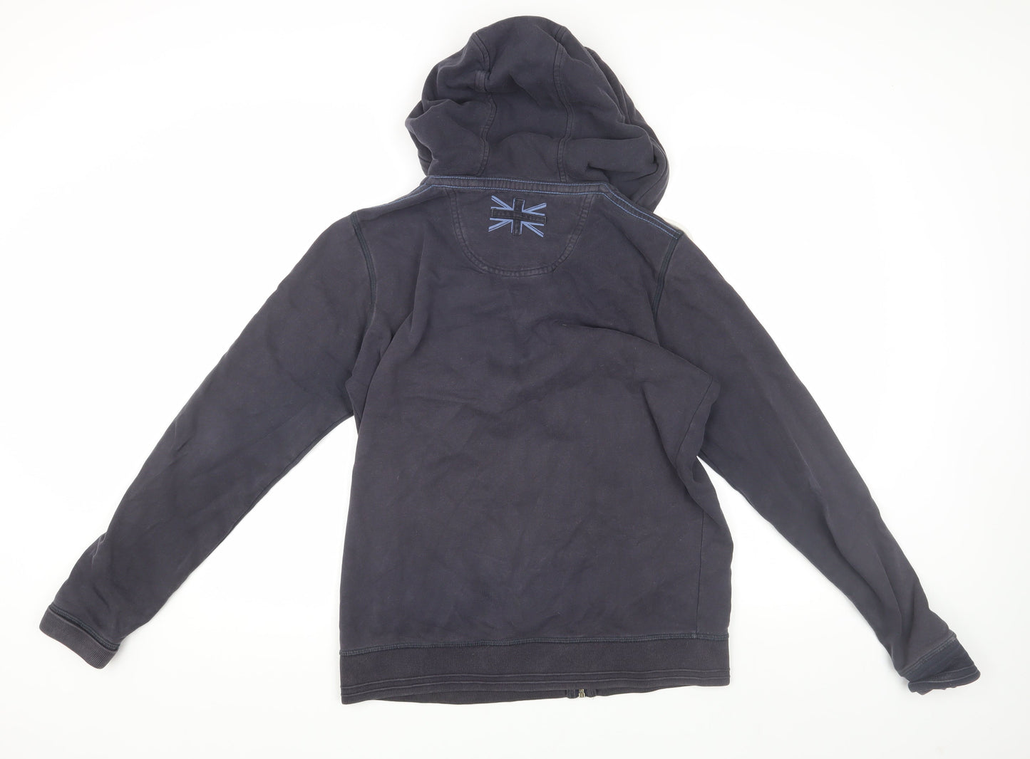Fat Face Women's Blue Regular Fit Hooded Jacket