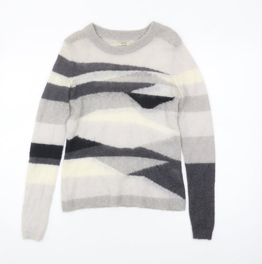 Jack Wills Women's Multicoloured Geometric Pullover Size 6