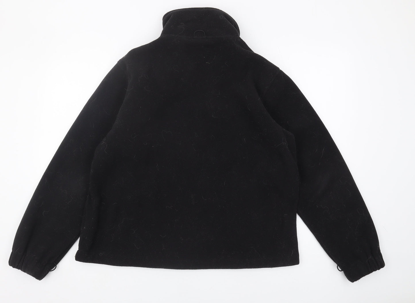 Trespass Women's Black Fleece Jacket, Size 18, Autumn/Winter