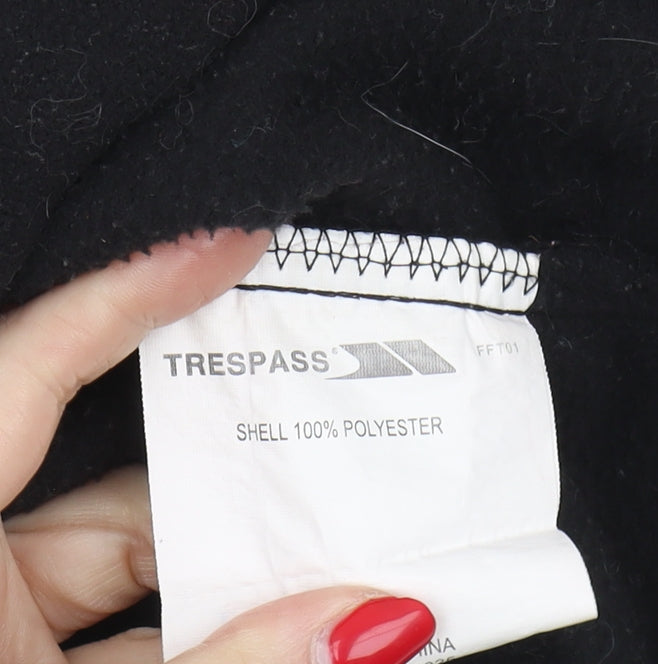 Trespass Women's Black Fleece Jacket, Size 18, Autumn/Winter