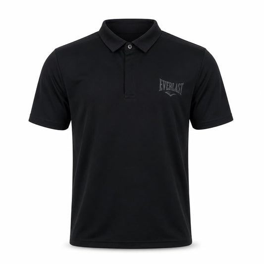 Everlast Men's Black Polo Shirt S - Gym & Training