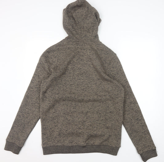 Mountain Warehouse Men's Brown Pullover Hoodie M