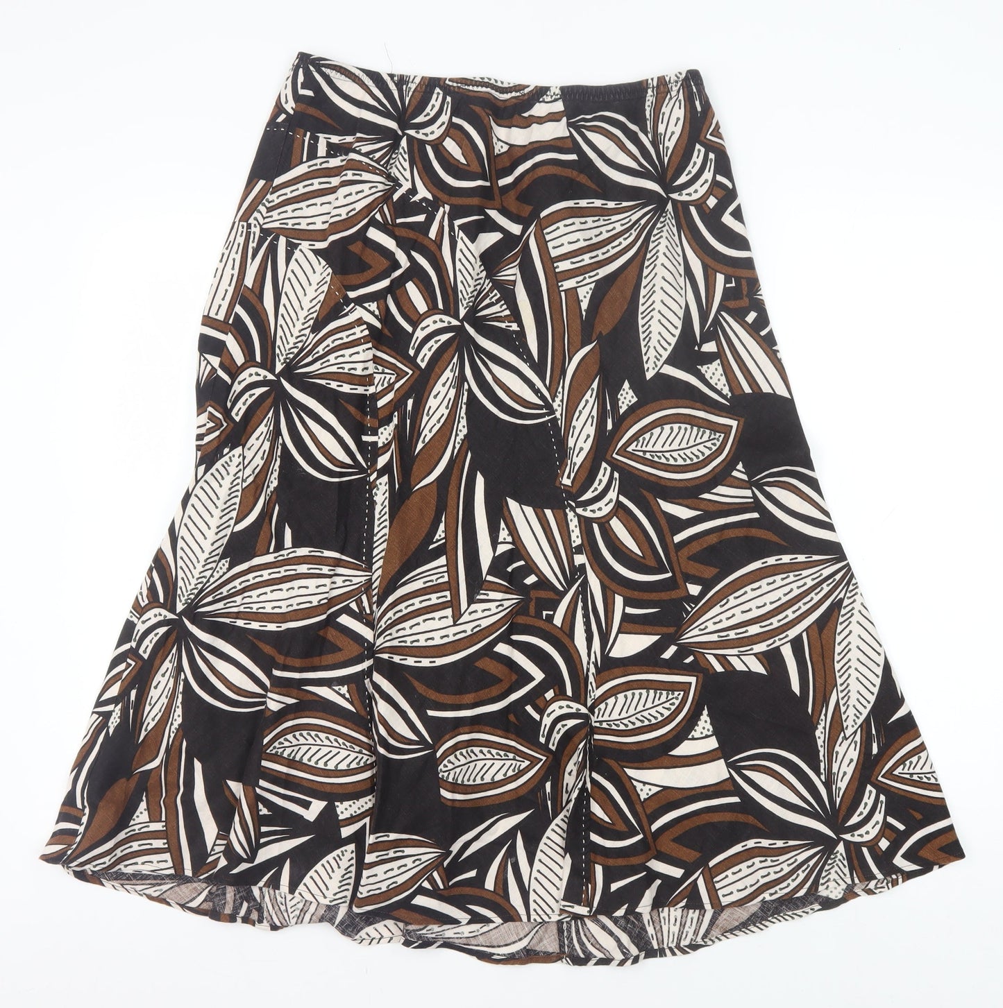 Windsmoor Women's Floral Skirt, Brown, Size 16