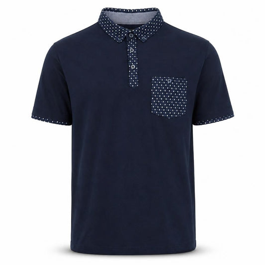 Jasper Conran Men's Black Polo, Medium, Cotton, Casual