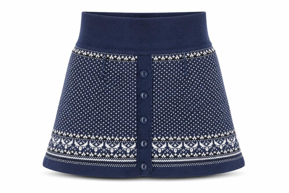 FatFace Women's Blue Geometric Skirt Size 10