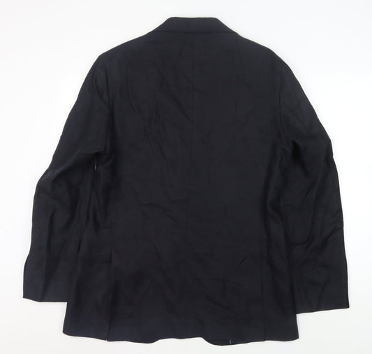 Massimo Dutti Men's Blue Blazer, Size 40, Formal Jacket