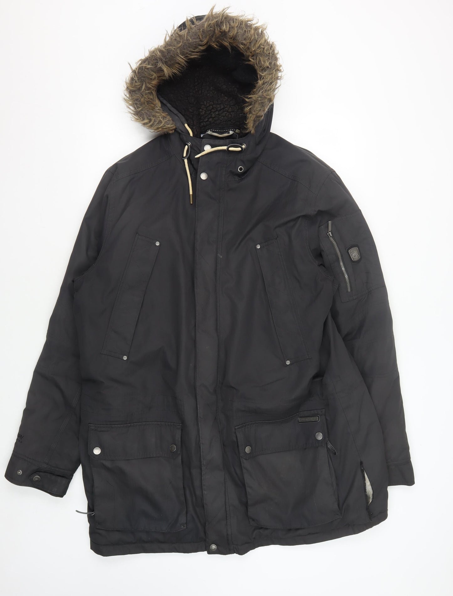 Craghoppers Men's Black XL Parka Winter Jacket