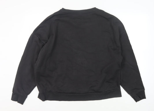 Puma Men's Black XL Sweatshirt with Logo