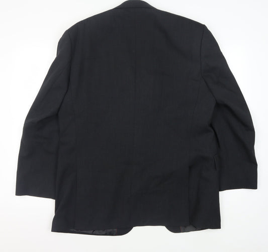 Jeff Banks Men's Black Blazer Jacket Size 42 Short