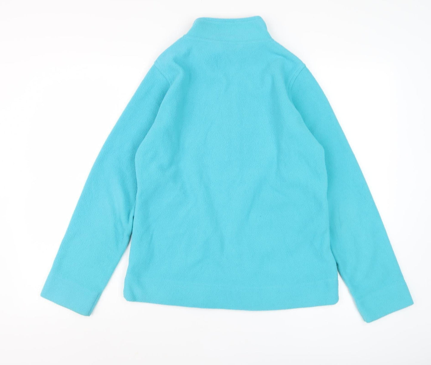 EWM Women's Blue Fleece Jacket Size S - Full Zip Casual