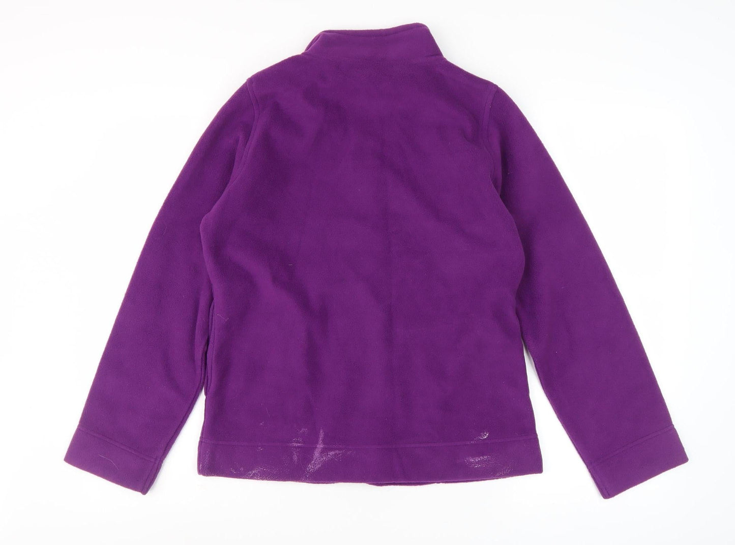 EWM Women's Purple Fleece Jacket S Casual