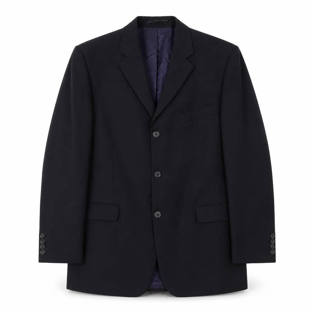 Lino Ventura Men's Blue Blazer, UK 42 Regular Fit