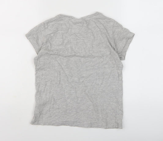 Friends Girls Grey T-Shirt, 11-12 Years, Casual Style