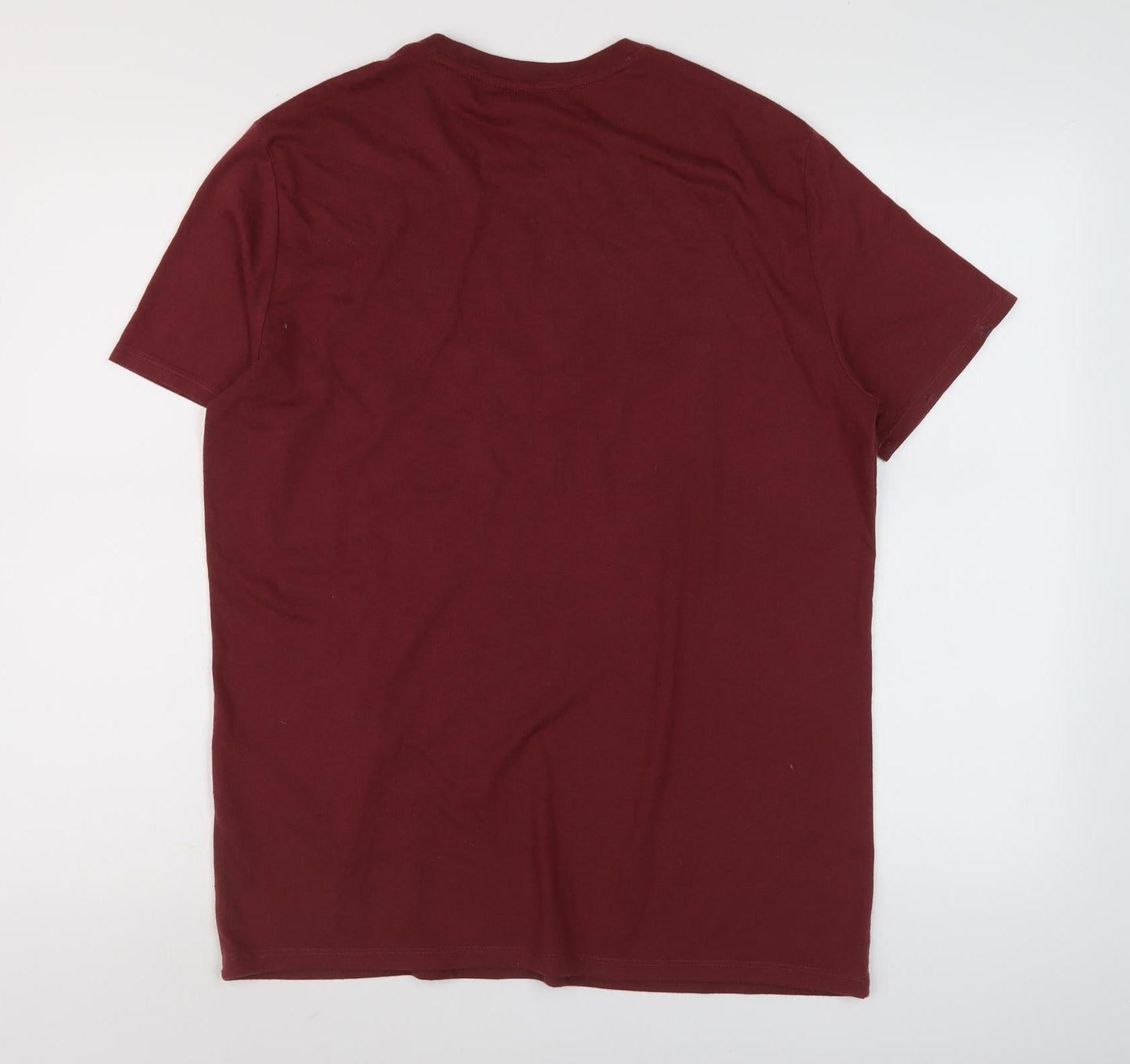 Armani Exchange Men's Red Logo T-Shirt - Size L