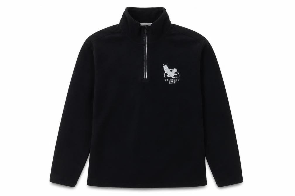 Front view of Atlasformen Men's Black Pullover Sweatshirt S