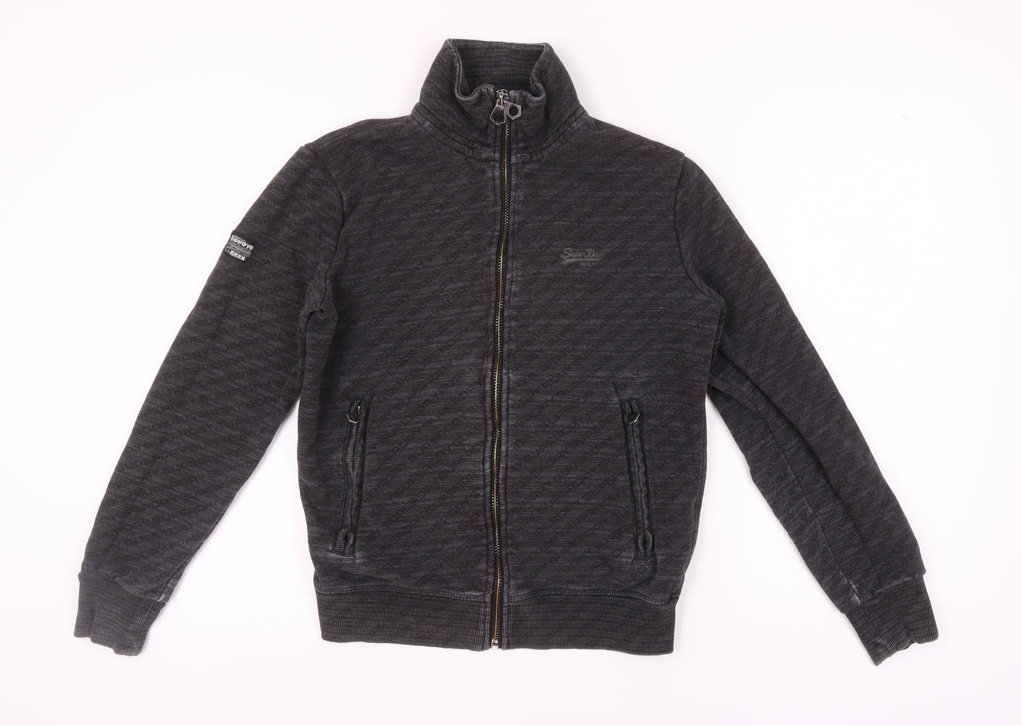 Superdry Men's Black S Full Zip Sweatshirt