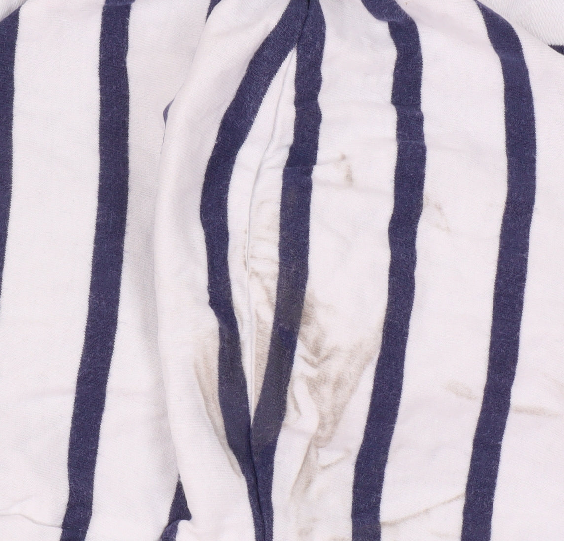 Crew Clothing Women's White Stripe Full Zip Hoodie Size 12