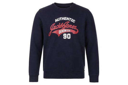 Mens UK XS Regular JACK & JONES Blue Pullover Sweatshirt