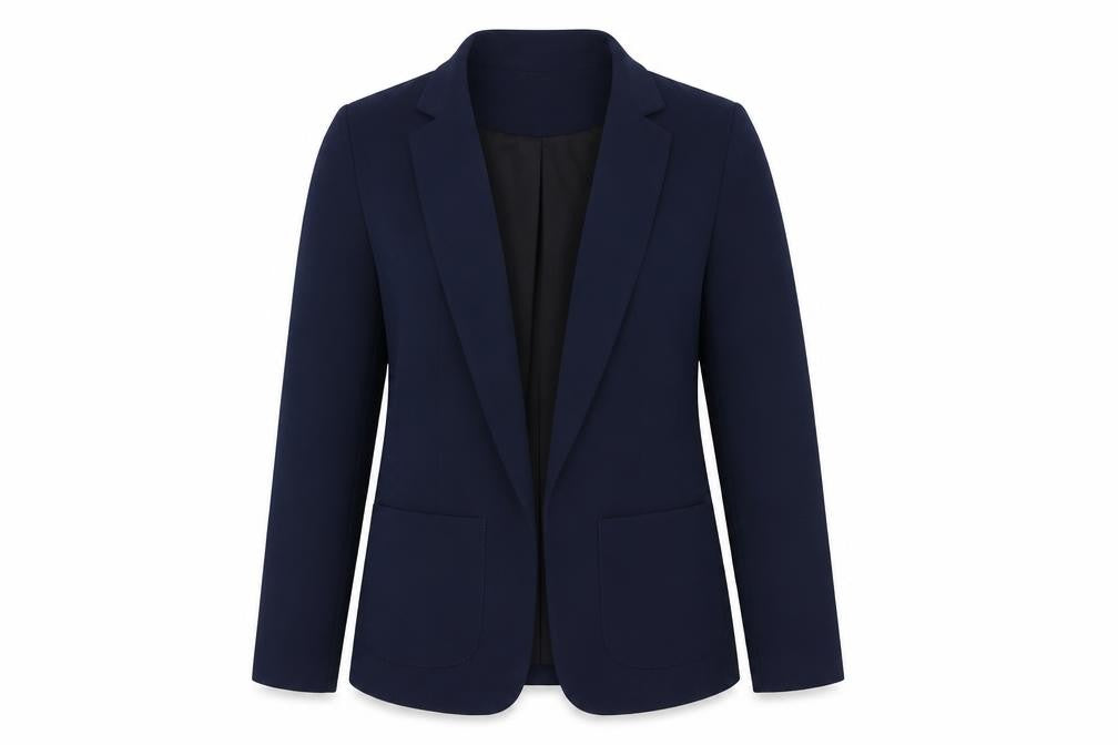 New Look Women's Blue Blazer Size 10 Regular Fit