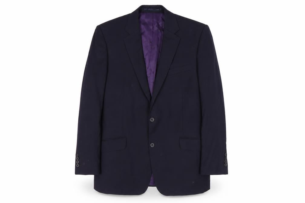 Mens 42 Chest Regular Paul Costelloe Blue Two-Button Blazer