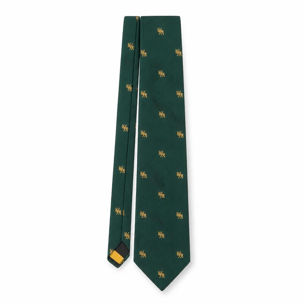 CCS Novelties Ltd Men's Green Geometric Tie
