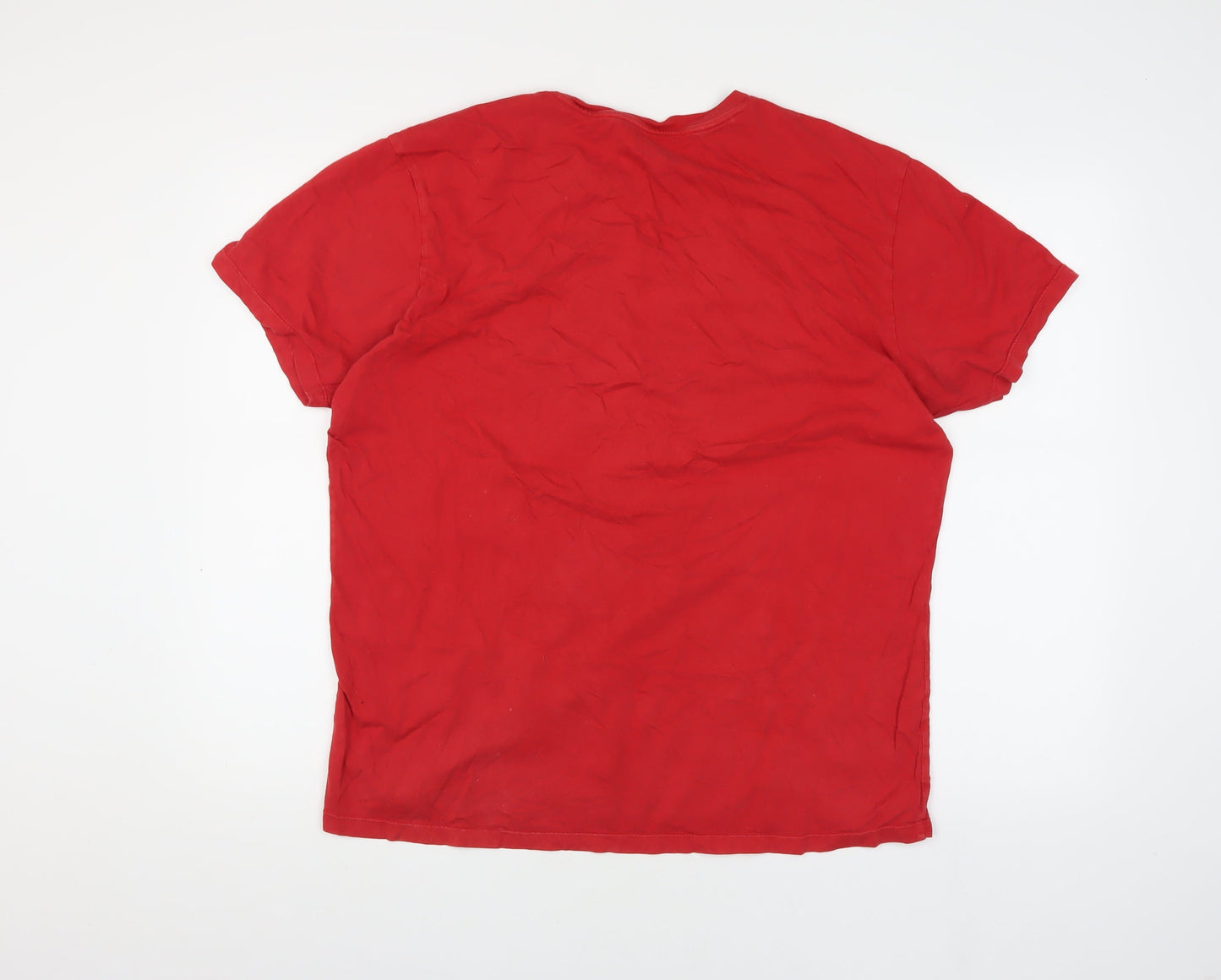 GAP Men's Red Graphic Print XLT T-Shirt