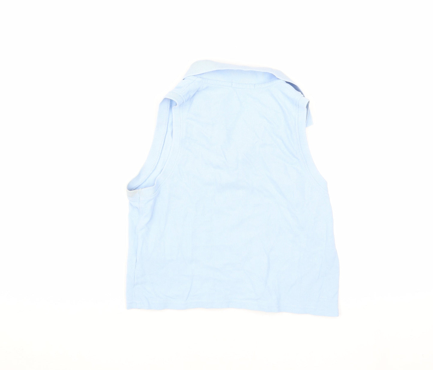 Calvin Klein Women's Blue Sleeveless Polo XS