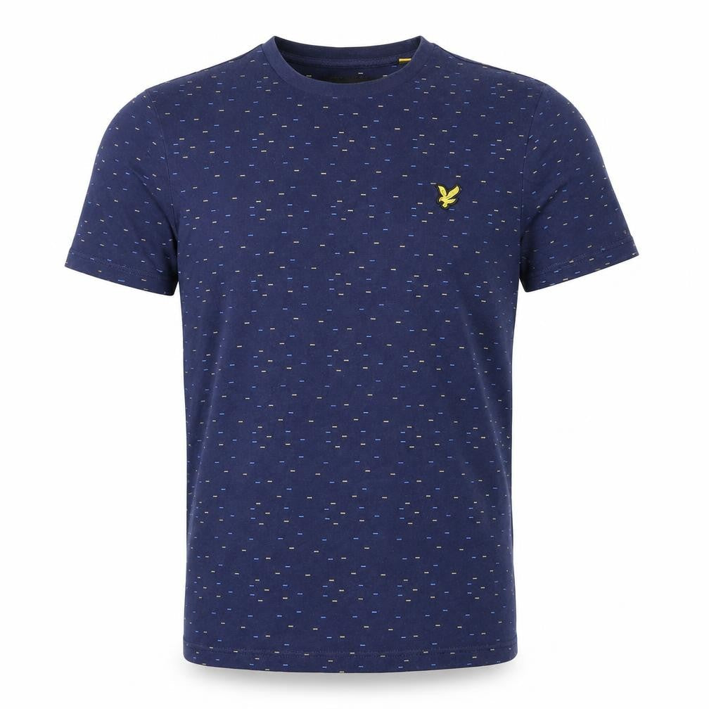 Mens UK Size S Lyle & Scott Blue  Cotton T-Shirt