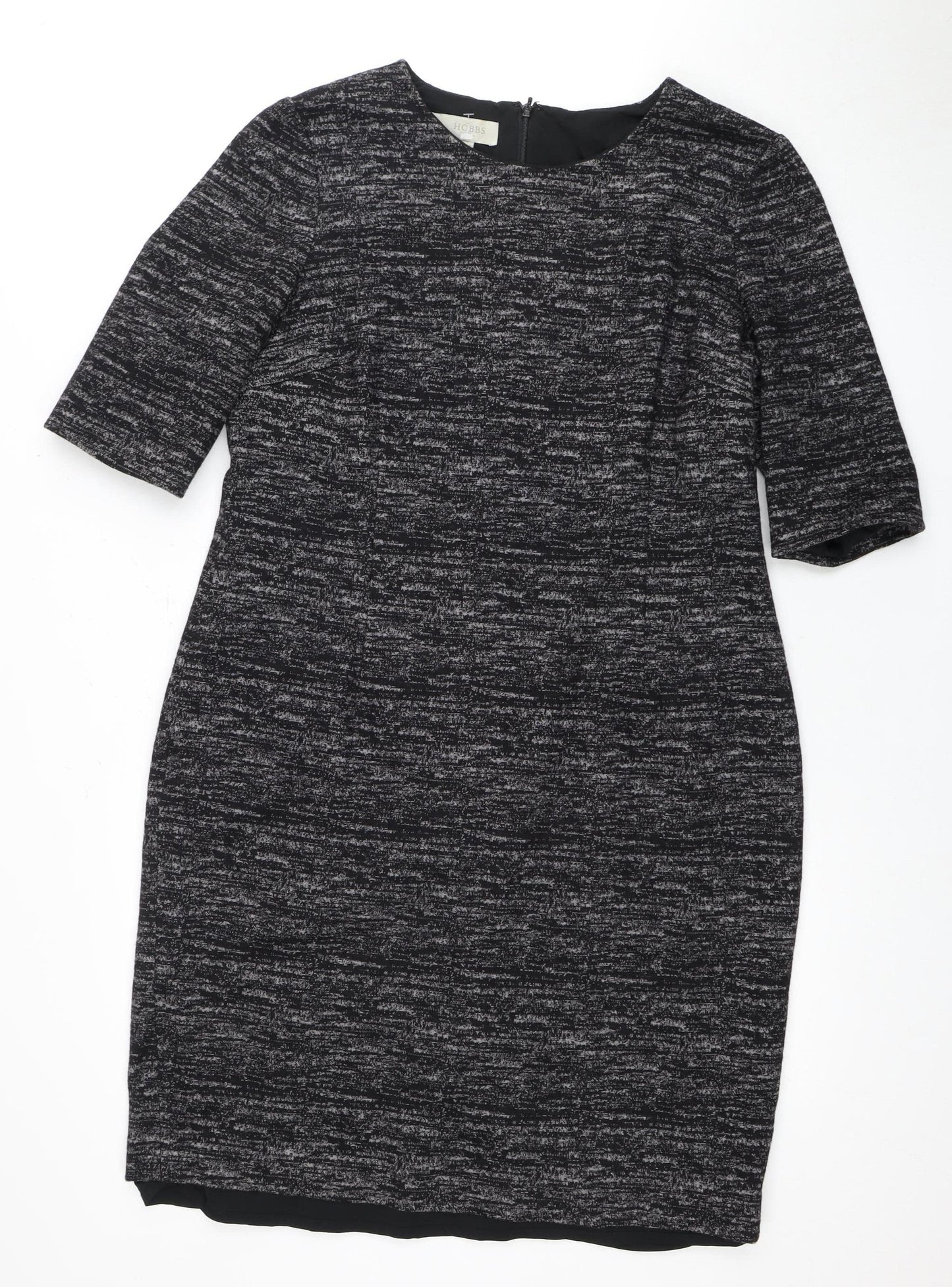 Hobbs London Women's Black Half Sleeve Dress Size 16