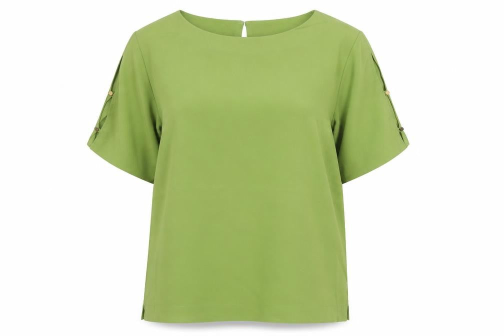 Marks and Spencer Women's Green Basic Blouse Size 16