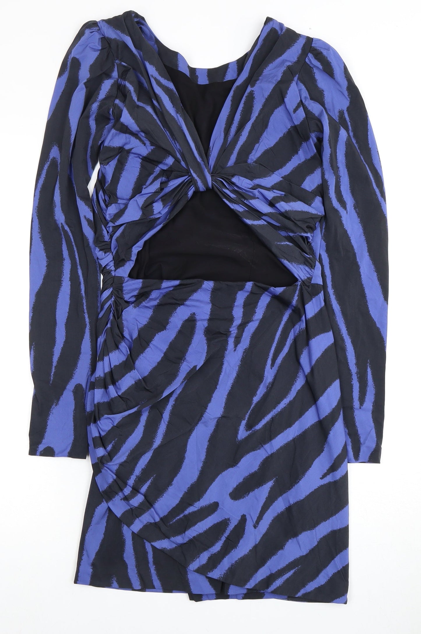 Reiss Women's Multicoloured Bodycon Dress Size 8