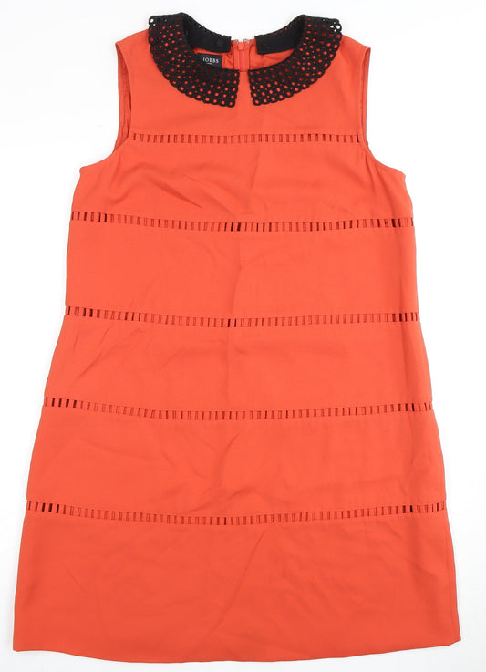 Hobbs Women’s Orange Shift Dress Size 12