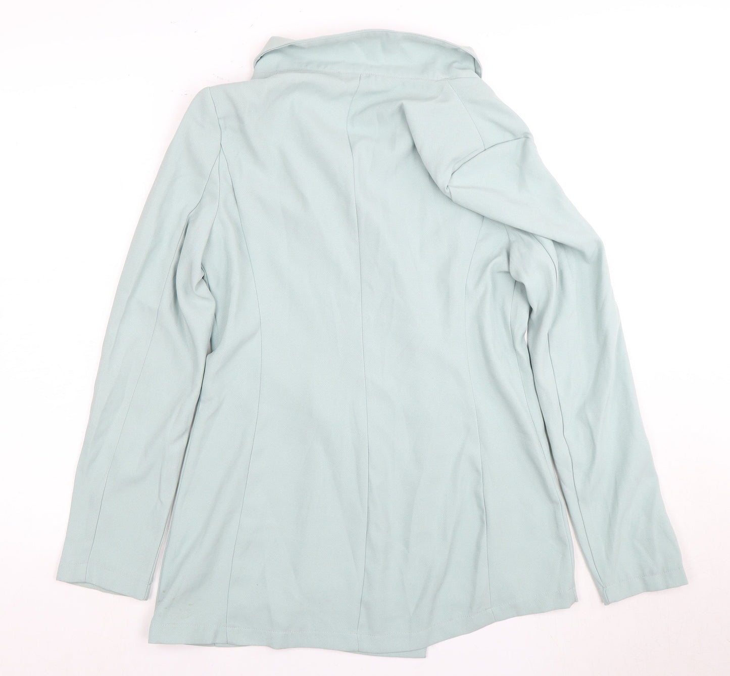 PrettyLittleThing Women's Blue Blazer, UK 8, Collared Casual