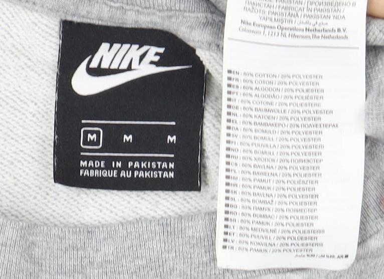 Nike Men's Grey Pullover Sweatshirt M