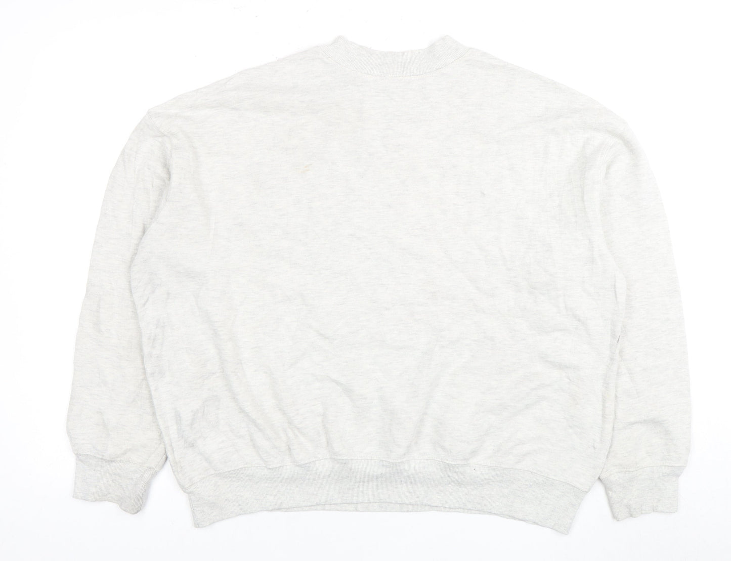 Disney Mickey Mouse Unisex Grey Pullover Sweatshirt XL