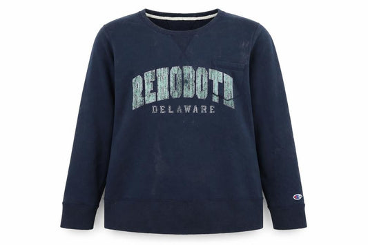 Unisex Adults UK XL Regular Champion Blue Pullover Sweatshirt