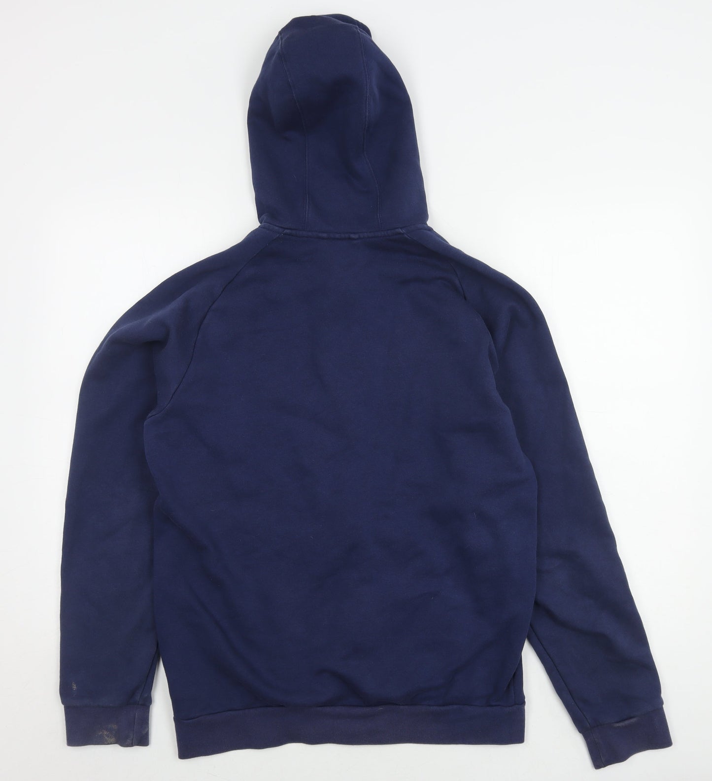 Adidas Men's Blue Hooded Full Zip Jacket M