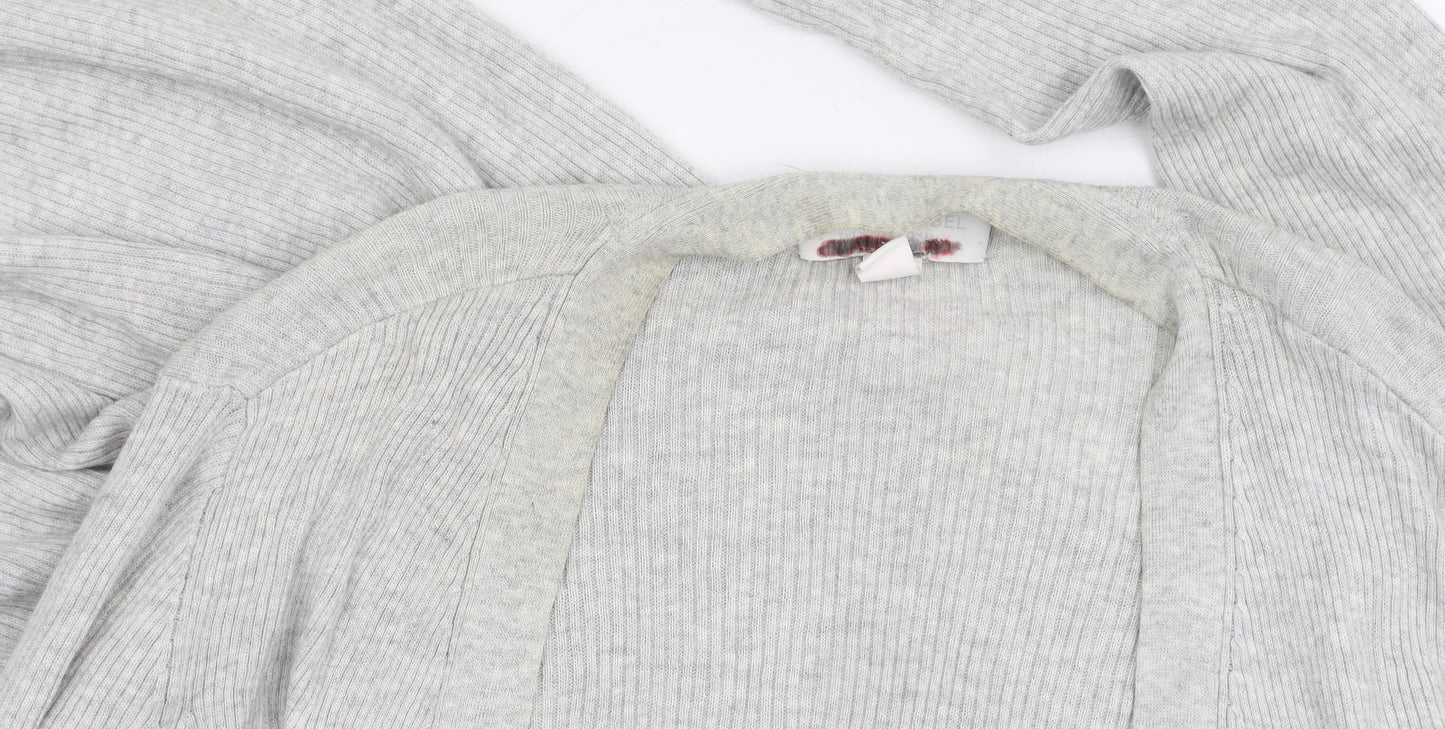 White Label Women's Grey Cardigan, M, Cotton Blend