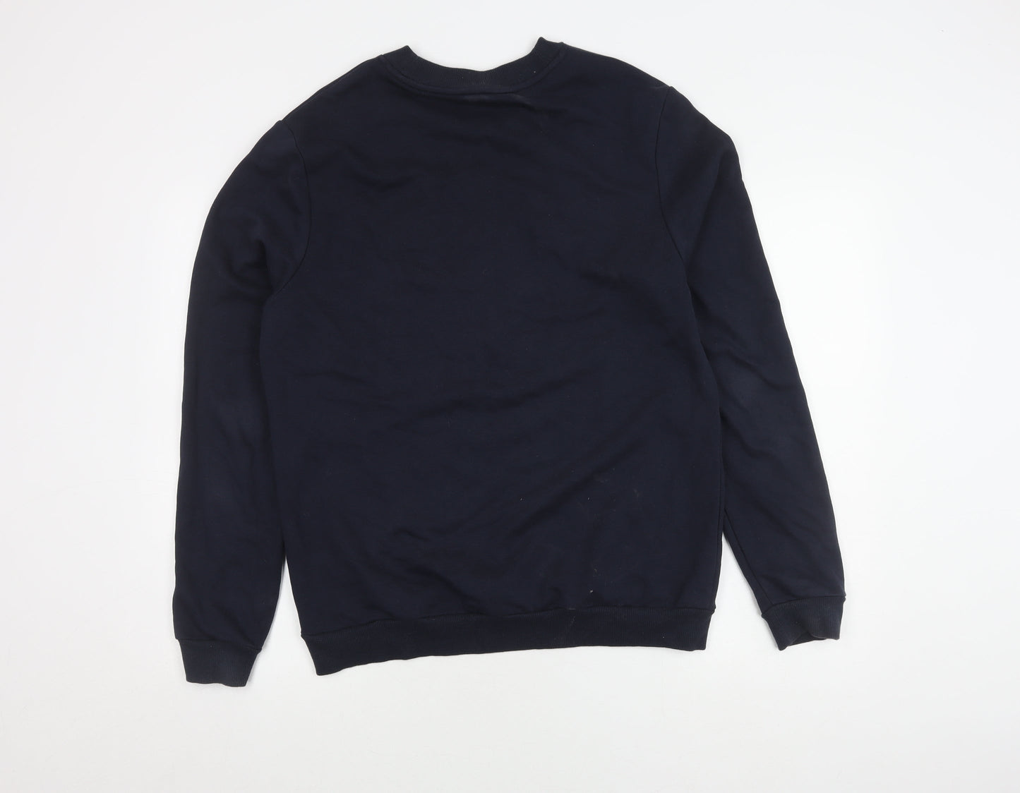 Urban Revivo Men's Black Embroidered Sweatshirt L