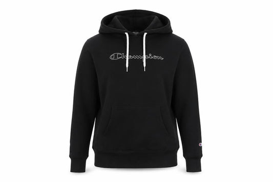 Unisex Adults UK L Classic Champion Black Pullover Hoodie
