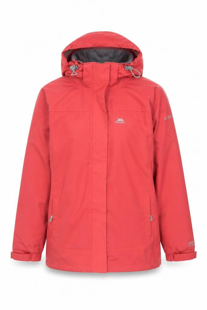 Womens UK Size M Regular Trespass Red Polyester Jacket