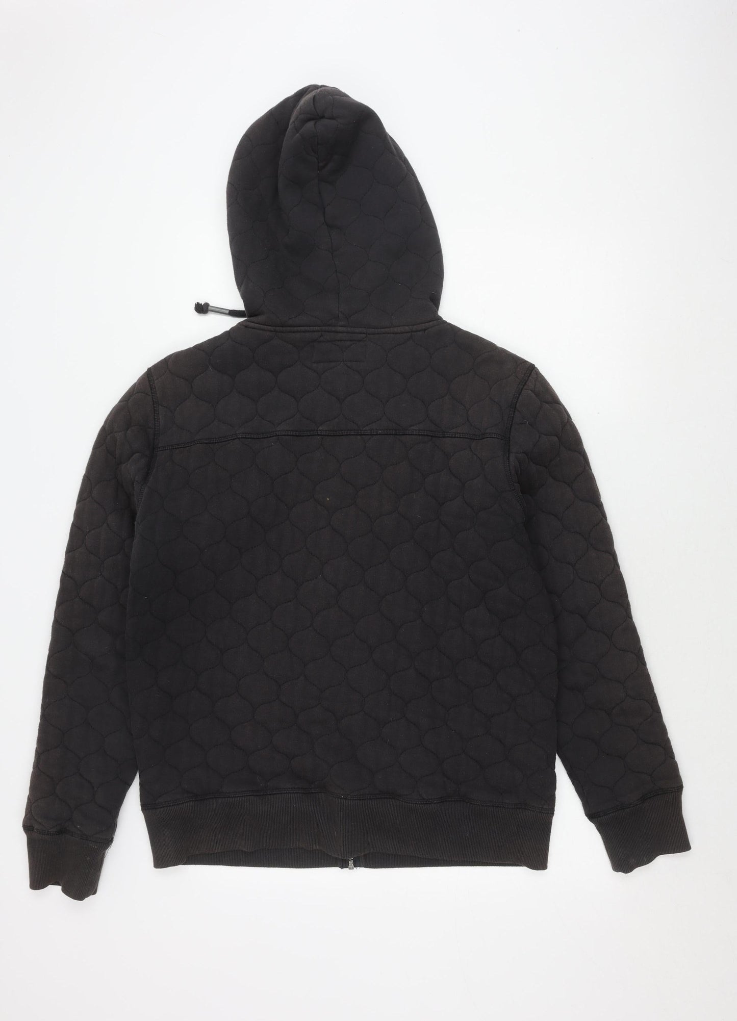Firetrap Men's Black Hooded Puffer Jacket L