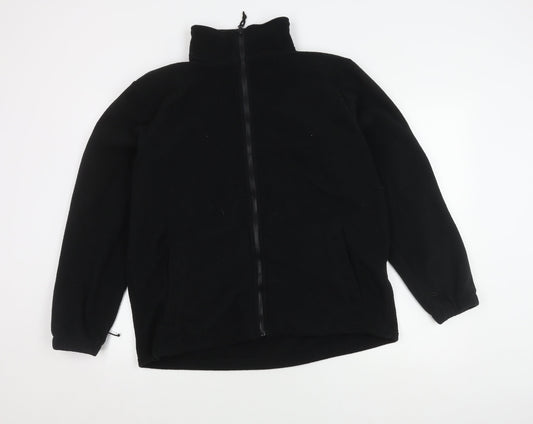 Mountain Warehouse Men's Black Fleece Jacket L