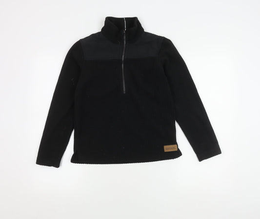 Regatta Boys Black Full Zip Sweatshirt 11-12 Years
