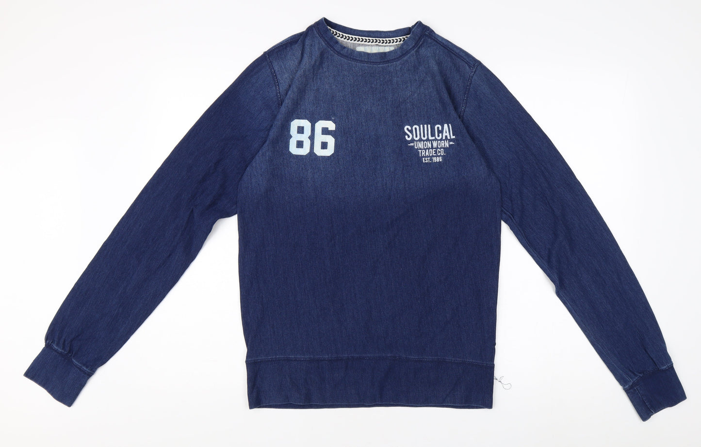 SoulCal Men's Blue Pullover Sweatshirt Size S