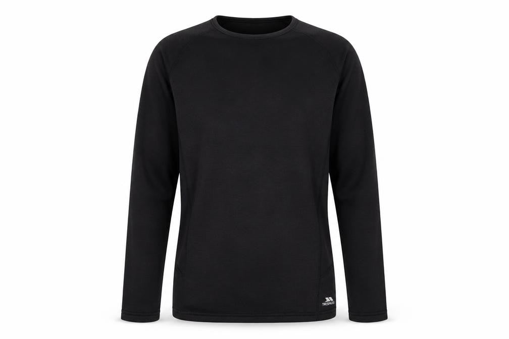 Trespass Mens Black XS Long Sleeve Active Top
