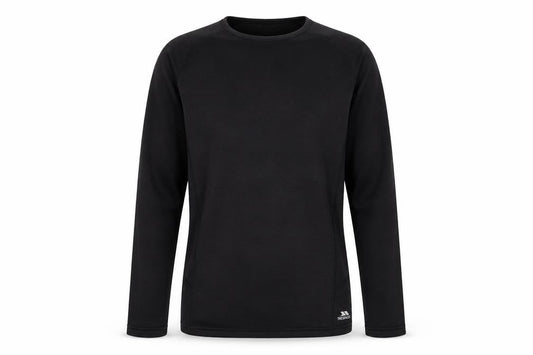 Trespass Unisex Black XS Long Sleeve Active Top