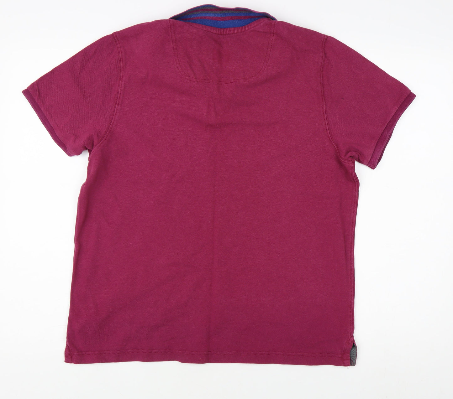 Joules Men's Red Slim Fit Polo Shirt L